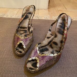 Dolce and Gabanna Retro Heels